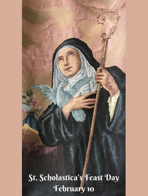 St. Scholastica's Feast Day – February 10th – Benedictine Sisters