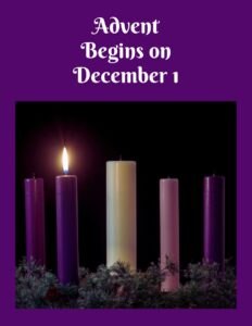 Advent graphics for December Reflection