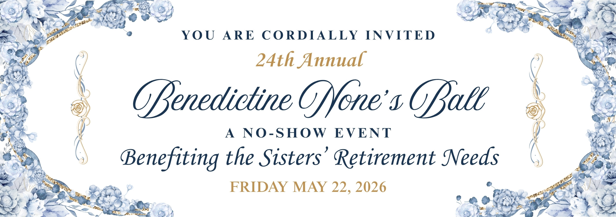 Benedictine None's Ball Banner