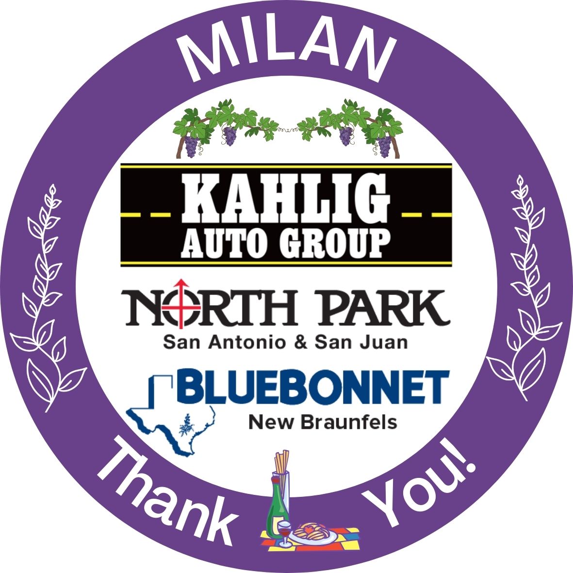 Kahlig Auto Group Milan Sponsor 2026