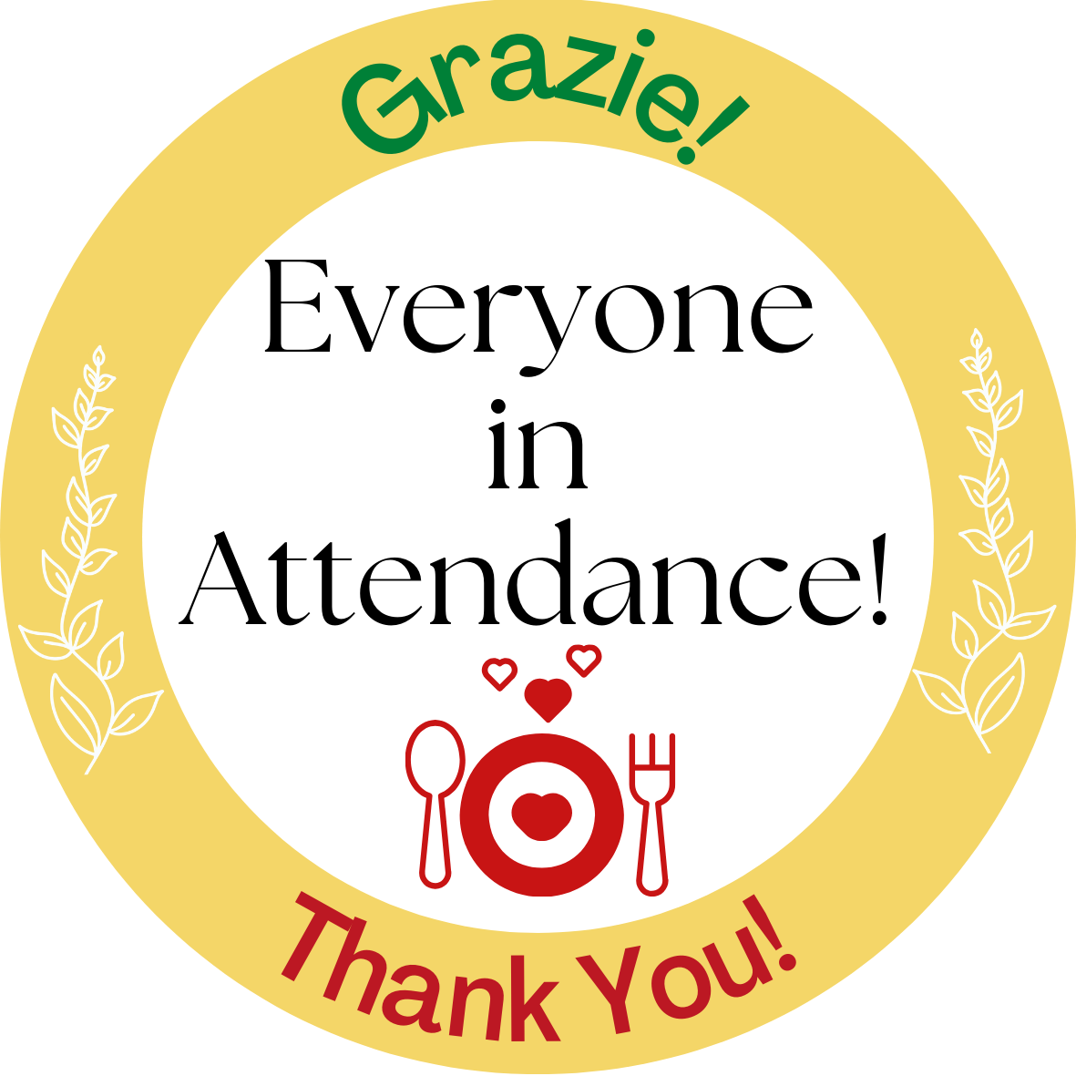 Everyone in Attendance