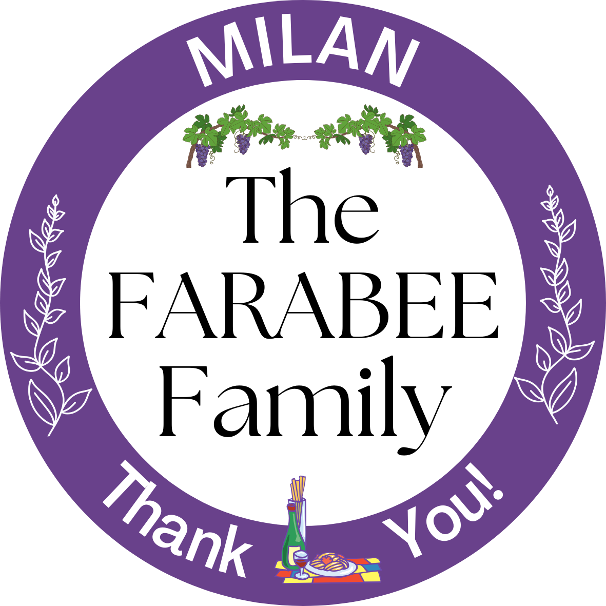 The Farabee Family Milan Sponsor
