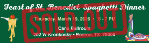 2026 Spaghetti Dinner SOLD OUT