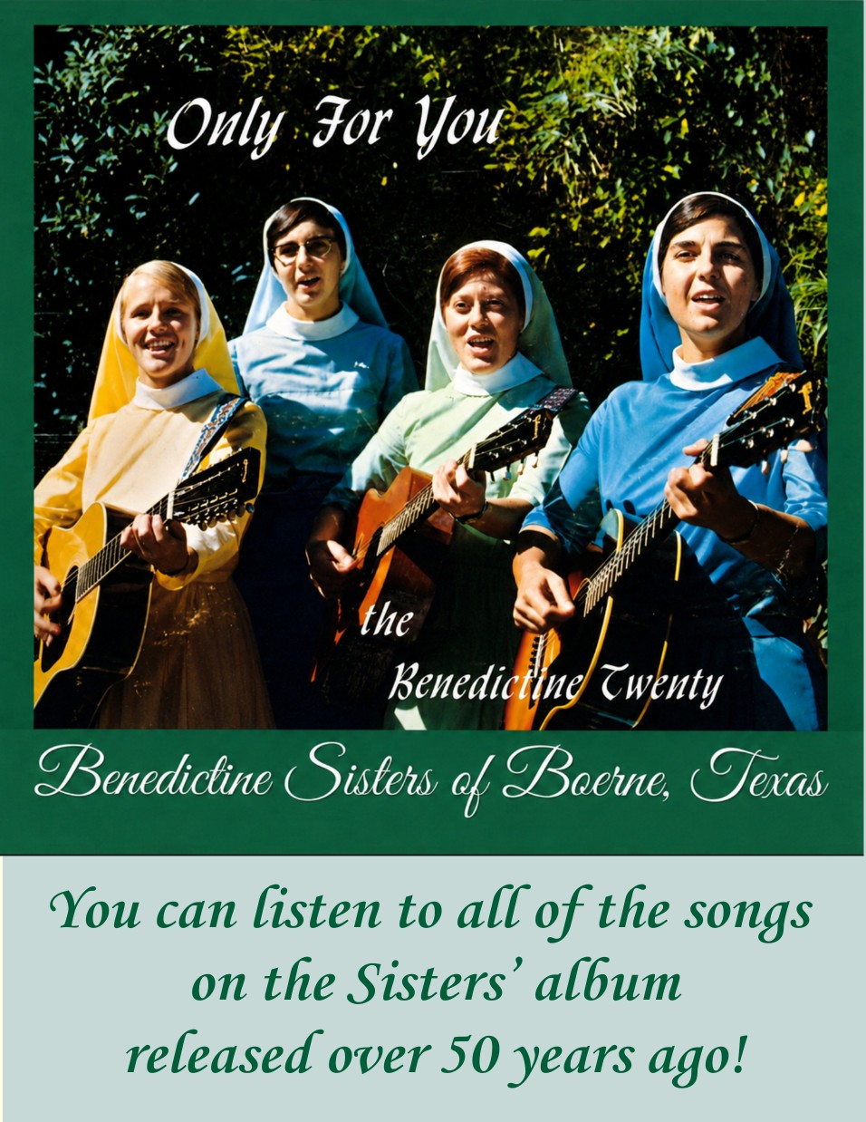 Only for You – Album by The Benedictine 20